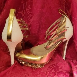 ♠️3XHP!!♠️NICHOLAS KIRKWOOD Geometric Pumps